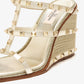 Valentino Garavani Rockstud wedge espadrilles