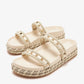 Valentino Garavani Rockstud Torchon slide sandals