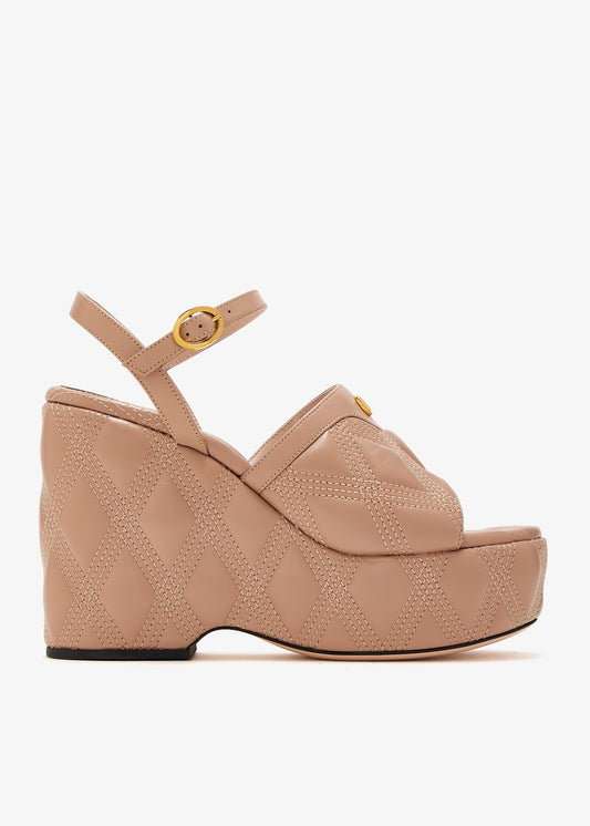 Valentino Garavani Quiltie 67 platform sandals