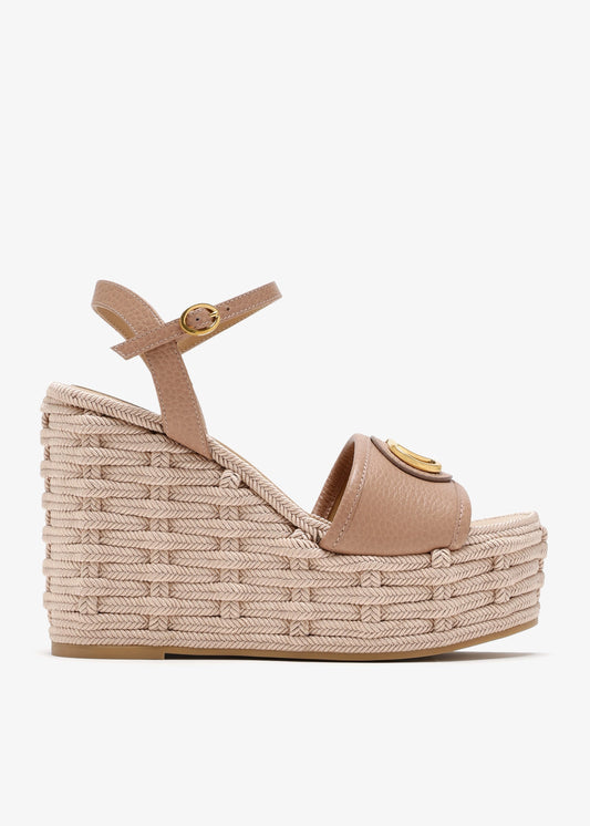 Valentino Garavani VLogo Signature wedge sandals