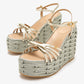 Valentino Garavani VLogo Signature wedge sandals