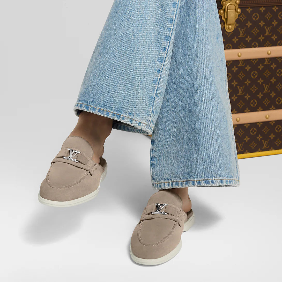 LOUIS VUITTON  Estate Open Back Loafer